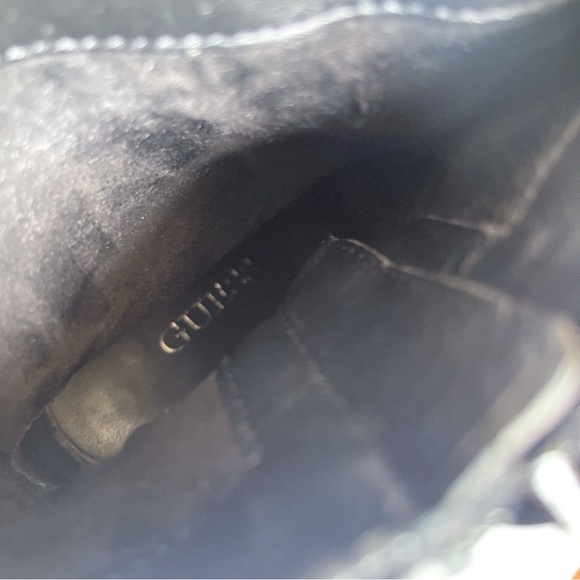 Guess Black Leather Heeled Booties - Picture 7 of 7